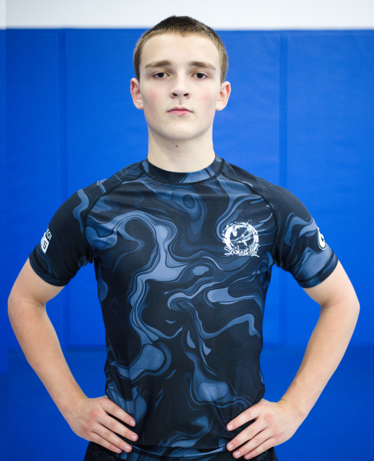 RASH GUARD MARBLE