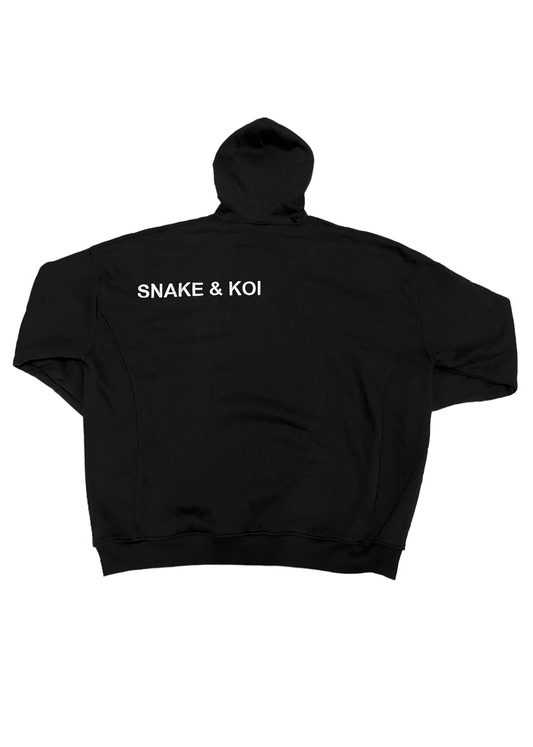 Snake & Koi Oversize hoodie